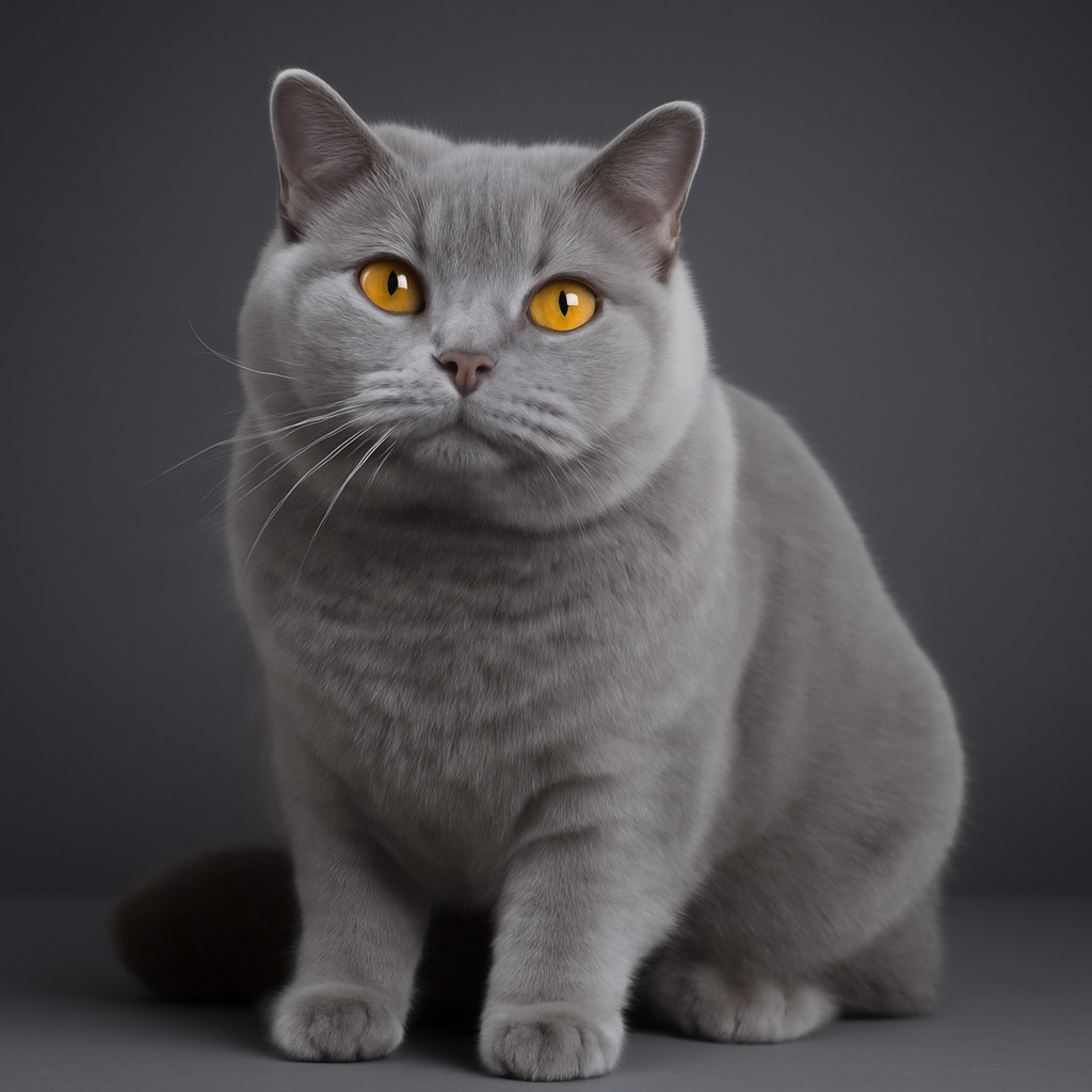 Whiskers the British Shorthair