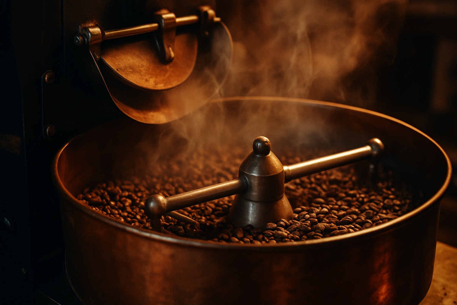 Coffee roasting process