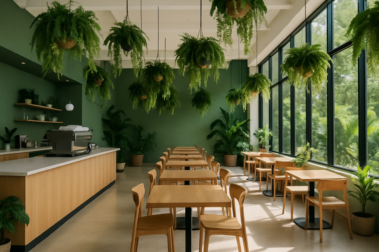 RIMBA cafe interior space