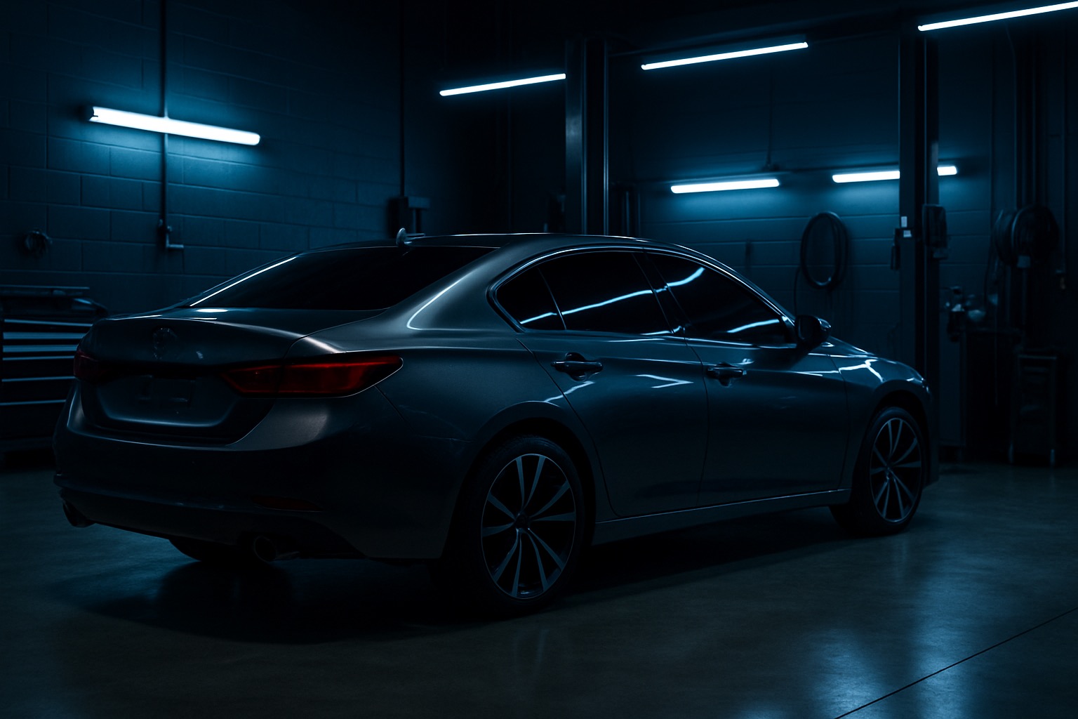 TINTHAUS precision tint studio interior