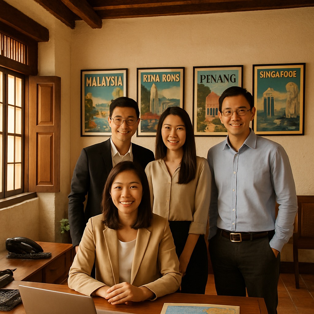 The SĪLÙ Travel team — dedicated travel consultants based in George Town, Penang