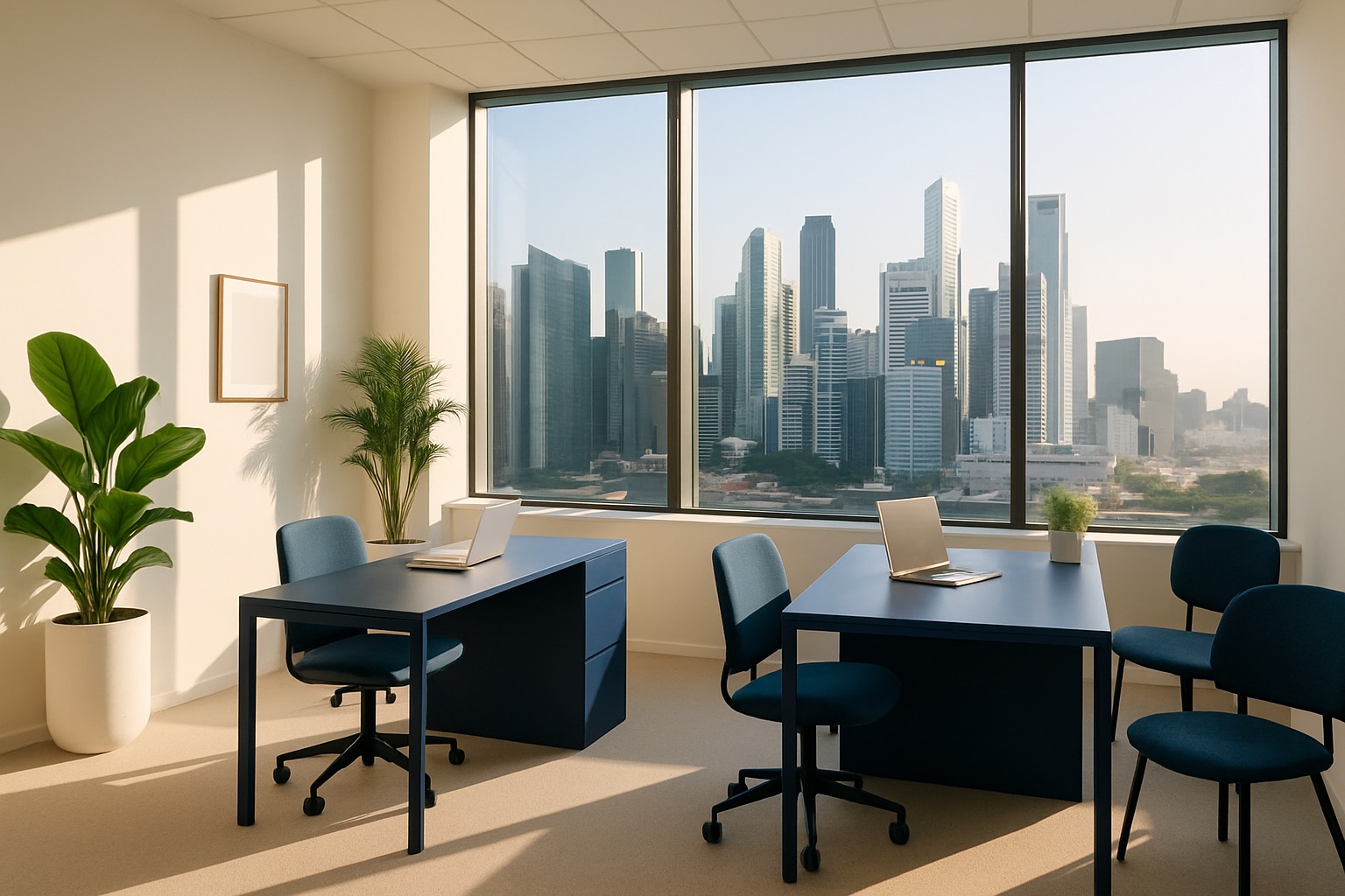 ascent. office at Republic Plaza, Singapore